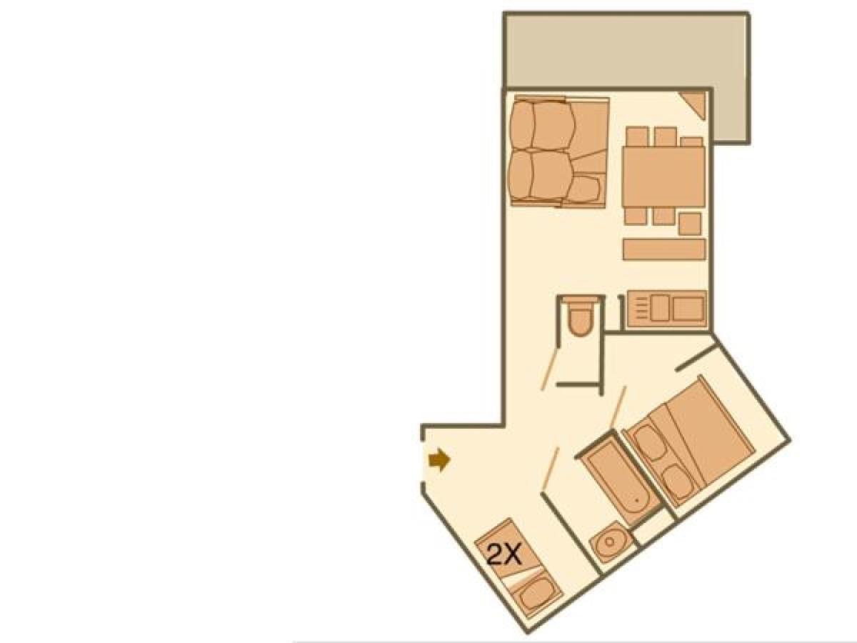 Residence Le Chamois D'Or Val Thorens Luaran gambar